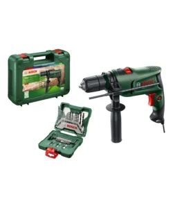 Compra Adesso Kit valigetta trapano elettrico bosch "easyimpact 630 e x33" 630 w