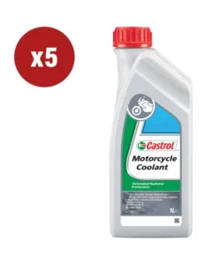 5 pezzifluido castrol motorcycle coolant 1lt A Buon Prezzo