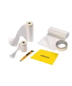 Telo per imbiancare wagner "universal extra masking kit premium" Offerta Lampo