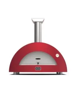 Ultimissimo Modello Forno pizza a legna alfa "moderno" rosso 3 pizze