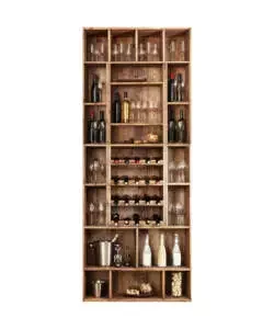 Ultimissimo Modello Rivestimento per porta in vinile fantasia "wine" 210x83 cm