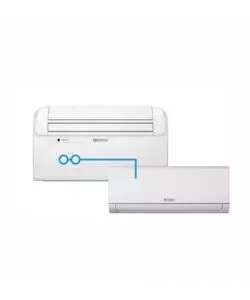 Climatizzatore caldo freddo olimpia splendidpompa di calore "unico twin" unità master e unità wall 18000 btu Di Tendenza