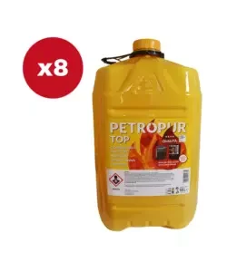 Compra Online Combustibile liquido petropur top 8 taniche da 18lt - totale di 144 litri