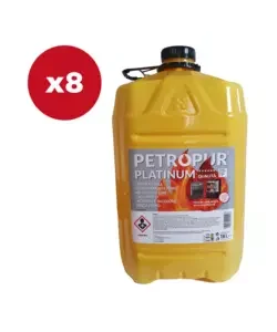 Combustibile liquido petropur platinum 8 taniche da 18lt - totale di 144 litri Miglior Prezzo