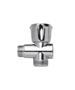 Spedizione Gratuita Rubinetto a 3 vie sottolavabo con attacchi da 1/2", 1/2" e 3/4"