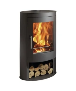 Bestseller Stufa a legna panadero "oval 5" antracite 7,6 kw