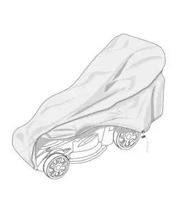 Ultimissimo Modello Telo di copertura per rasaerba verdemax "special", 188x64x100 cm