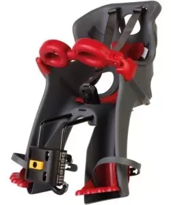 Ultime Pezzi Seggiolino anteriore per bicletta bellelli "freccia" dark grey, portata massima 15 kg