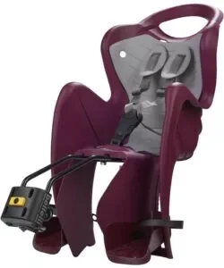 Ultimissimo Modello Seggiolino posteriore per bicicletta bellelli "mr fox" luxe red, portata massima 15 kg
