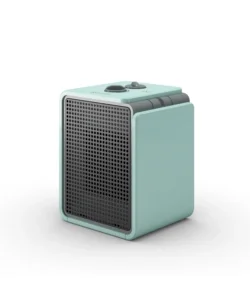 Ultimissimo Modello Termoventilatore ceramico da tavolo olimpia splendid "caldo cubic" verde acqua 1800 w
