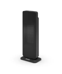 Termoventilatore da pavimento ceramico olimpia splendid "caldo trendy t" nero 2000 w Popolare