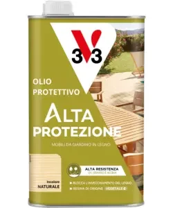 Olio protettivo per mobili da giardino v33 incolore, 1 lt Spedito Oggi