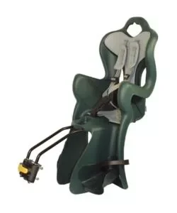 Ultime Pezzi Seggiolino bici posteriore bellelli "b-one lux" verde, portata massima 22 kg