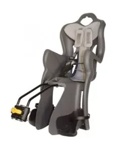 Acquista Ora Seggiolino bici posteriore bellelli "b-one lux" grigio scuro, portata massima 22 kg