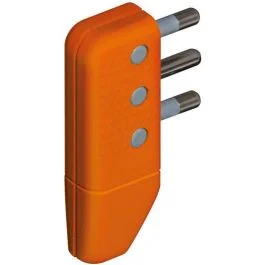 Reso Gratuito Spina 16a salvaspazio orientabile arancio