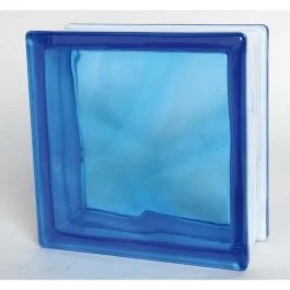 Solo Oggi Vetromattone blu190x190x80