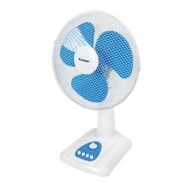 Ventilatore da tavolo 40 w cm 30 blu e bianco Acquista Ora