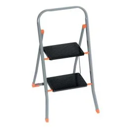 Facal Sgabello d'acciaio tinto facal - 2 gradini - h 89 cm Vendita Finale