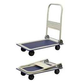 Mayota Carrello pieghevole in acciaio con pianale, portata massima 150 kg Promozione Esclusiva