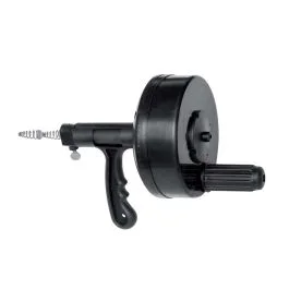 Idrostile Sturatore a tamburo con manovella, con filo a molla in acciaio da 5 mt. permette la rimozione delle ostruzioni da sifoni, tubazioni, impianti idraulici in genere Spedito Oggi