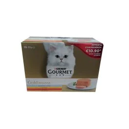 Acquista Ora Gourmet gold, cibo umido per gatti, conf. 24x85 g, mousse di coniglio