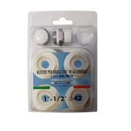 Solo Oggi Idrostile Kit tappi radiatori, Ø 42, 1"-1/2"