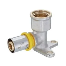 Gomito femmina 1/2x16 c/flangia x multistrato gas Prezzo Basso