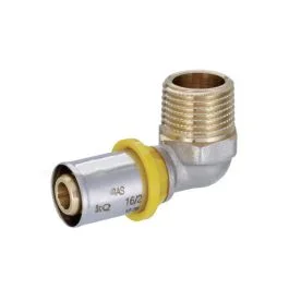 Gomito maschio 1/2x20 x multistrato gas Prezzo Conveniente