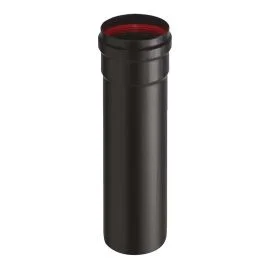 Ala Elemento lineare porcellanato, Ø 80xh.500 mm, nero Spedizione Espresso