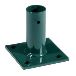 Verdelook Piastra base quadrata in ferro, Ø cm 6, colore verde Ordina Subito