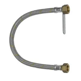 Spedizione Gratuita Manichetta c/levet. x gas liq.1/2ff cm50