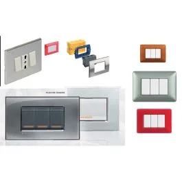 Magic - placca 1p scatola tonda resina Prezzo Di Fabbrica