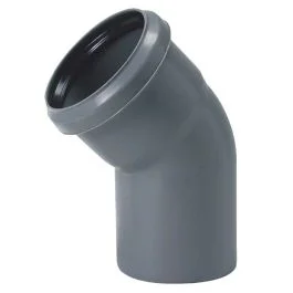 Bampi Curva htb, 45°, in polipropilene, diam. 32 mm, colore grigio Pagamento Sicuro