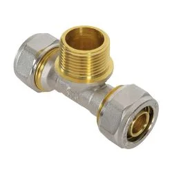 Idrostile Raccordo tee multistrato m 16x1/2x16 Occasione Imperdibile