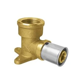 Ultime Pezzi Idrostile Gomito pressfit x multistrato flangia 1/2-16mm