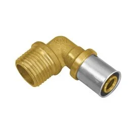 Idrostile Gomito pressfit x multistrato maschio 90 1/2-16mm Bestseller