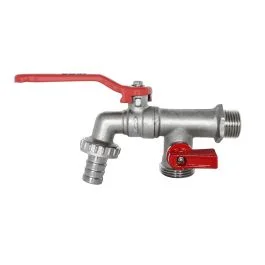 Rubinetto da esterno con attacco doppio a 1/2 Bestseller