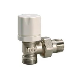 Idrobric Valvola radiatori a squadra, termostatizzabile o manuale Compra Oggi Stesso