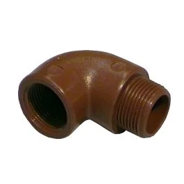 Direttamente Dal Produttore Idrobric Gomito 90° in pp marrone Ø1/2 mf