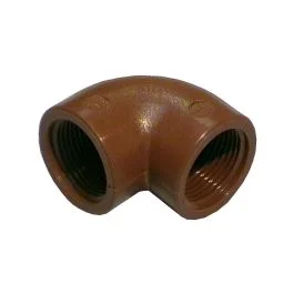 Gomito 90° in pp marrone Ø 3/4 ff Spedizione Gratuita