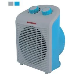 Stufa elettrica termoventilatore da tavolo, bicolore, potenza 1000/2000 w Offerta Del Giorno