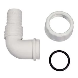 Goplast Pipetta curva per scarico lavatr/lavast in pp 1 Prezzo Di Fabbrica