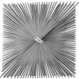 Professionale Sit Scovolo quadrato in acciaio 250x250 mm, attacco m12, per pulizia camini e canne fumarie