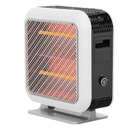 Bion Stufa elettrica, riscaldatore al quarzo double 1200 w Must-Have
