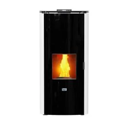 Bion Termostufa a pellet vesta 19 kw, rendimento 96,71%, 59x68xh.122 cm, colore bianco Vendita Finale