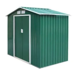 Gardenia Casetta in lamiera zincata levante, 213x127xh.195 cm Di Tendenza