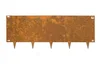 Bordura in acciaio corten 40 x 106 cm Flessibile - Al Pezzo Compra Adesso
