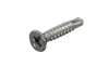 Scelto Dai Clienti Viti autofilettanti inox con punta 3,5 x 25 mm testa Phillips - 200 pezzi