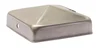 Spedizione Espresso Copripali acciaio inox per pali da 7 x 7 cm
