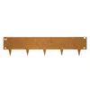 Bordura in acciaio corten 24 x 106 cm Flessibile - Al Pezzo Must-Have